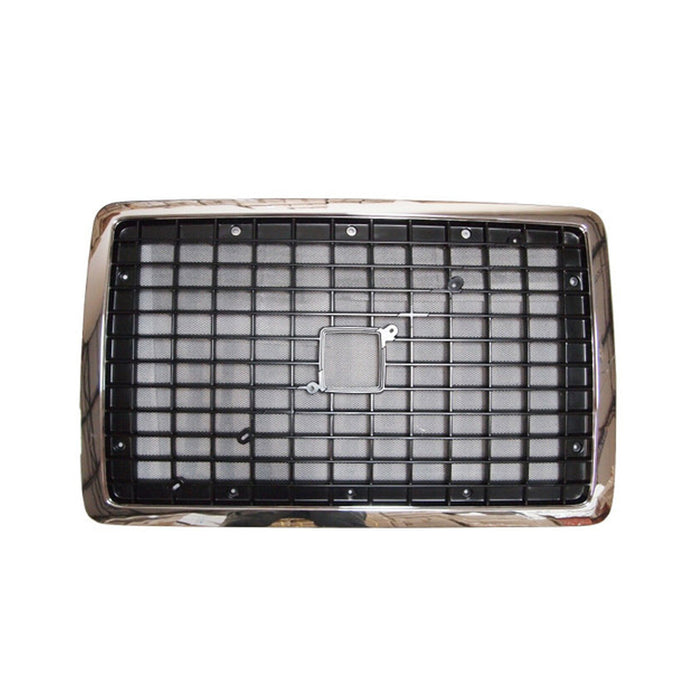Grille Black With Bug Screen & Logo Strip W/O Emblem Volvo VNL 2003-2017
