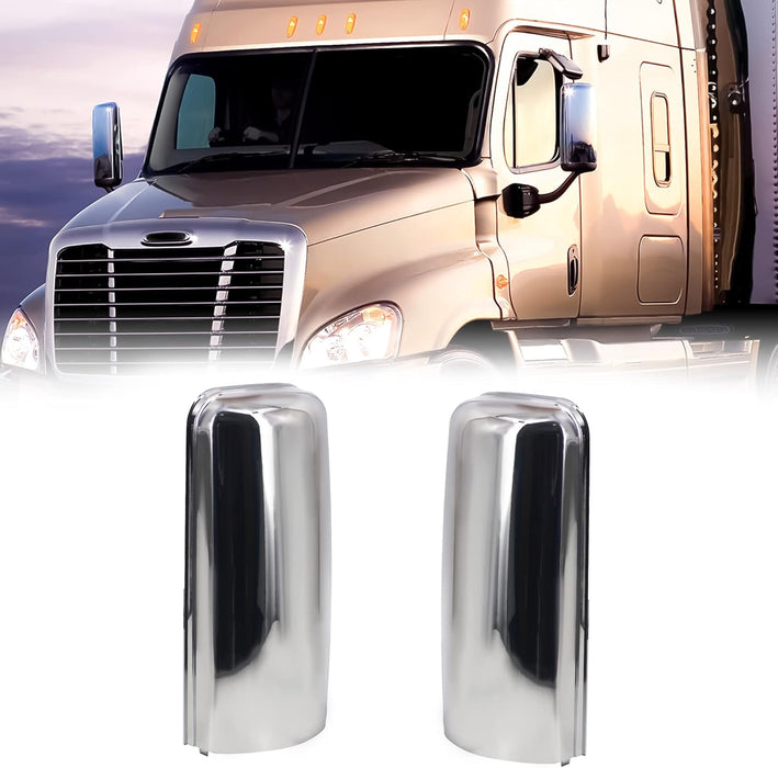 RH Door Mirror Cover Chrome Freightliner Cascadia 2008 2017