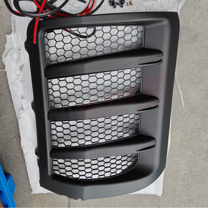 RH Reefer Roadside Grille  Black Thermo King