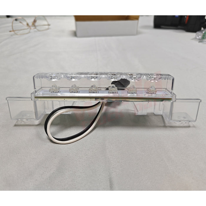 Volvo VNL Top Lamp Sunvisor Marker With Cable Socket (White)