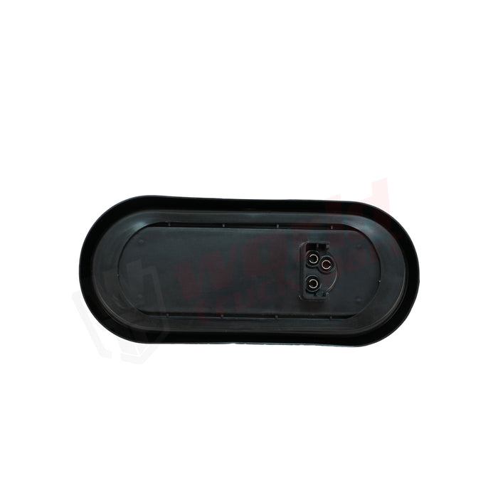 6"Oval LED Light Plus Rubber Grommet,Pl3 Connection,12V, 12LEDs