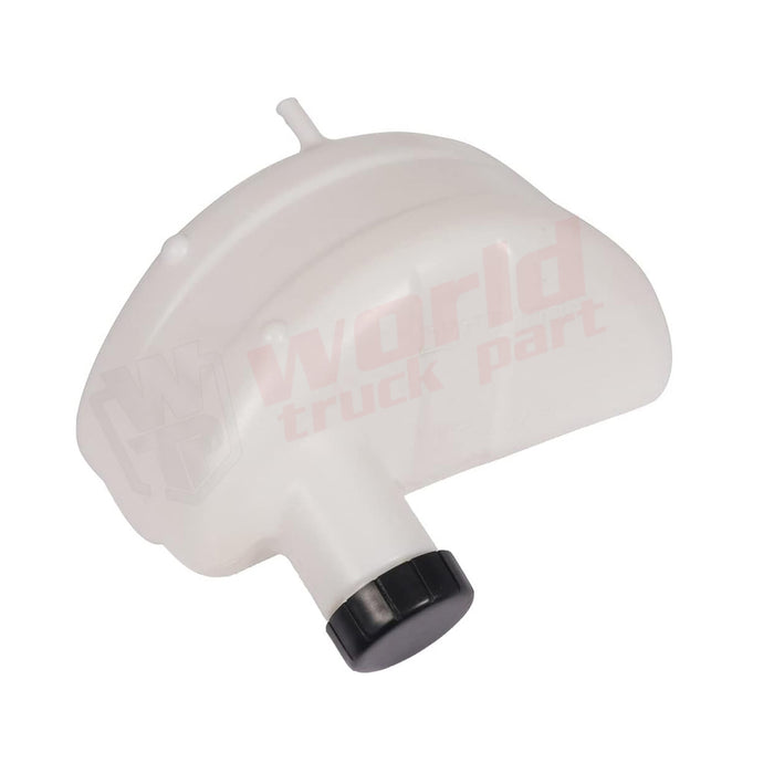 Non-Pressurized Coolant Tank, Plastic, with Cap, 2004-2007 Mack Cv, 2008 Mack Gu7 Gu8