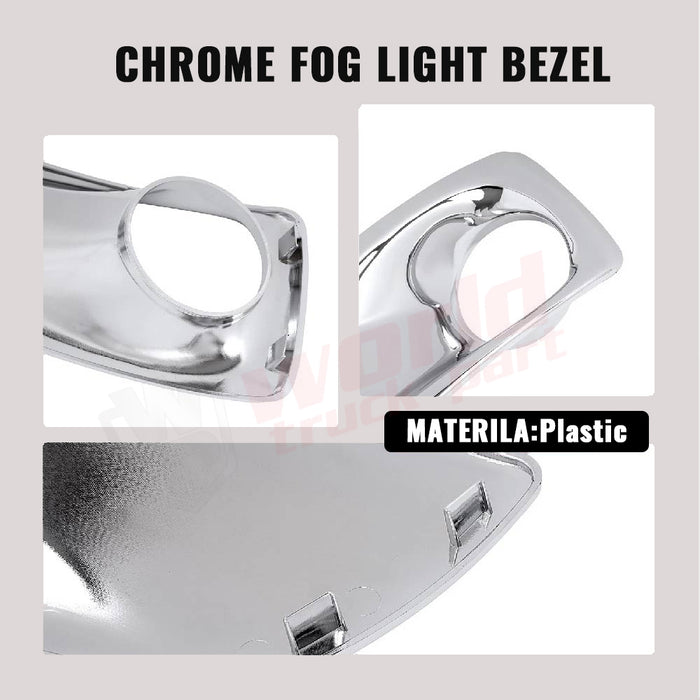 LH Fog Light Bezel Chrome KW T660