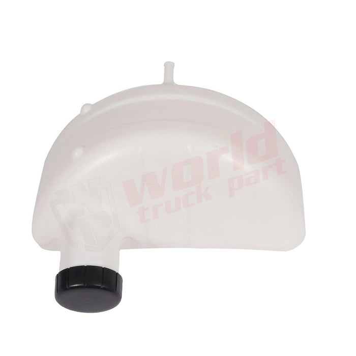 Non-Pressurized Coolant Tank, Plastic, with Cap, 2004-2007 Mack Cv, 2008 Mack Gu7 Gu8