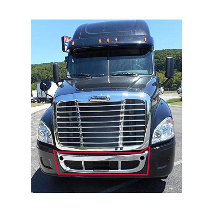 Center Bumper Trim Chrome Freightliner Cascadia 2008-2017