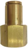 1/4"Od*1/8"Nptf Push To Female Connector