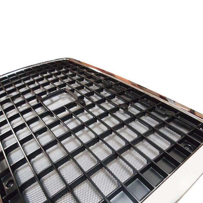 Grille Black with Bug Screen Logo Strip Emblem Volvo VNL 2003-2017