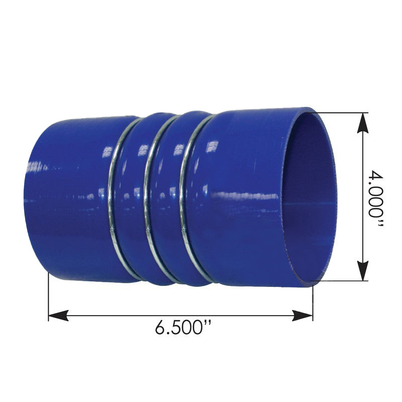 Poly Cac Hose Cold Charge Air With 1/8In Rings 4.00In X 6-1/2In — World ...