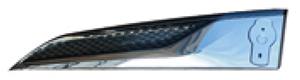 Hood Intake Vent Trim Grille Left/Right Side for KW T680 2022+