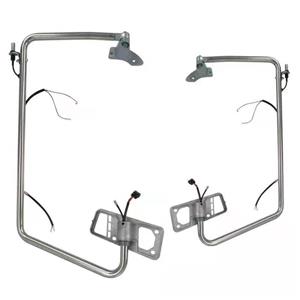 Soporte de espejo retrovisor de puerta izquierda, modelos 1996-2010 y 2002+, Freightliner Century y Columbia