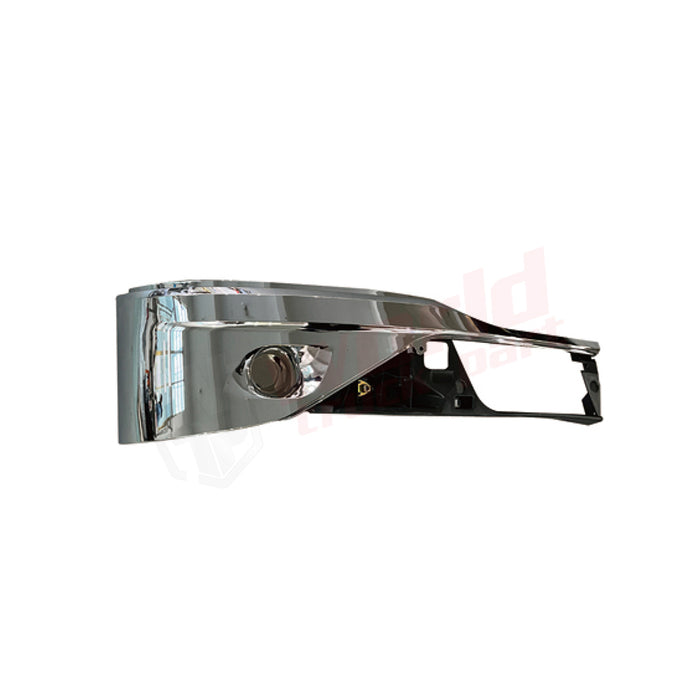 RH Corner Bumper Chrome w/o Fog Lamp Hole,2022+,Kenworth T680 Next Gen