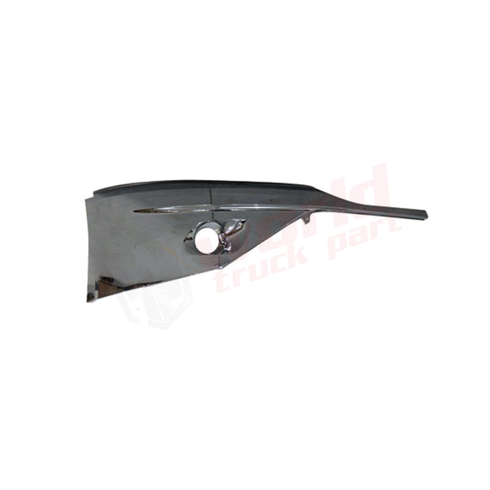 RH Corner Bumper Cover Chrome with Fog Lamp Hole,2022+,Kenworth T680 Next Gen