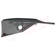 RH Bumper Cover,Chrome,With Fog Lamp Hole,Kenworth T680 Next Gen