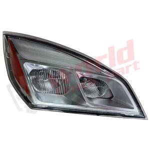 Faro delantero derecho, LED, carcasa blanca, 2018+, Freightliner Cascadia