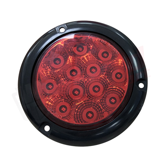 4" Three Functions Led Round Tail Light