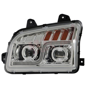 Lh Head Lamp,Led White, 2019-2022 Kenworth T880