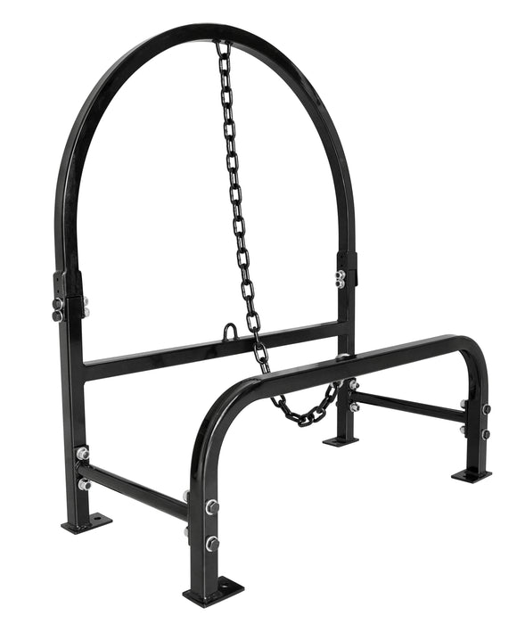 Truck Single Spare Tire Carrier Rack Tire Holder Behind Cab