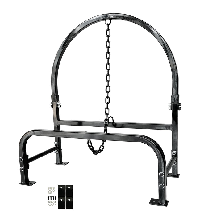 Truck Single Spare Tire Carrier Rack Tire Holder Behind Cab