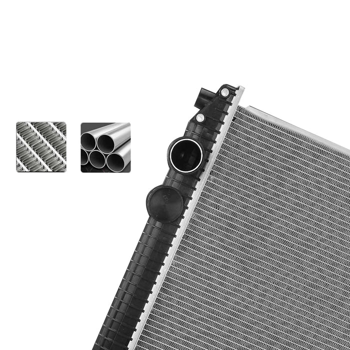 Radiator Plastic Aluminium 41 3/4" X 31.5" X 2" Rad8022Pa Freightliner Columbia 2004-2008