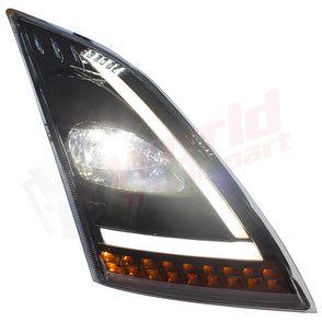 Rh Headlight,Led Projector,Black Finishing,Volvo Vnl 2018+