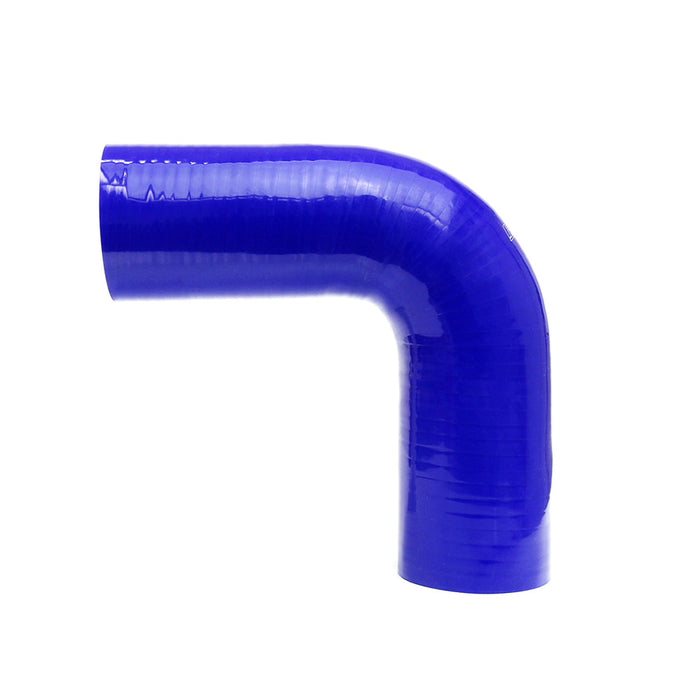 Silicone Hose, 4" ID 5"X 5" Elbow High Temp Silicone Charge Air Cooler Hose with 2 Clamps