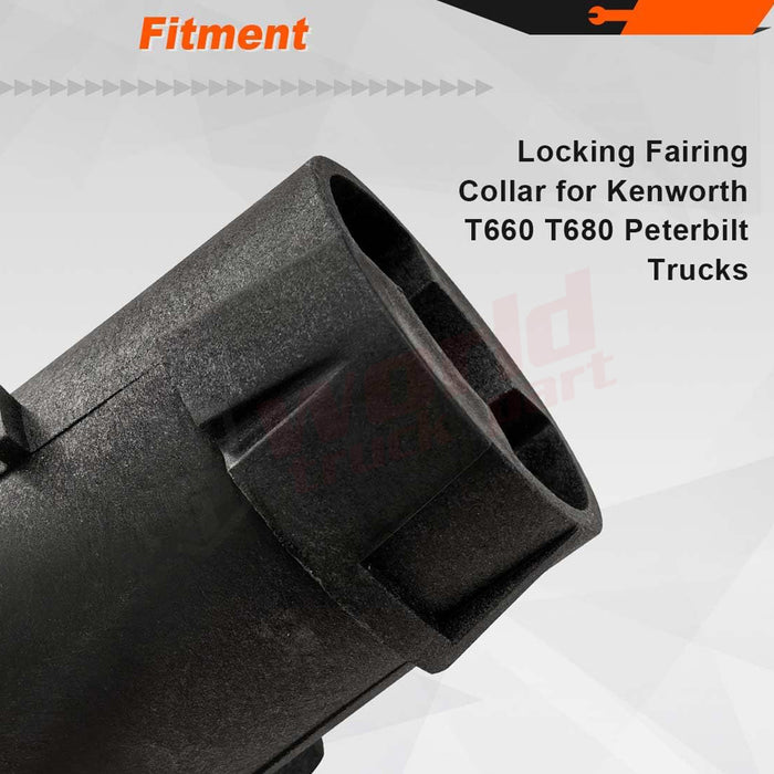 Locking Fairing Collar for KW T660 T680 Peterbilt Trucks