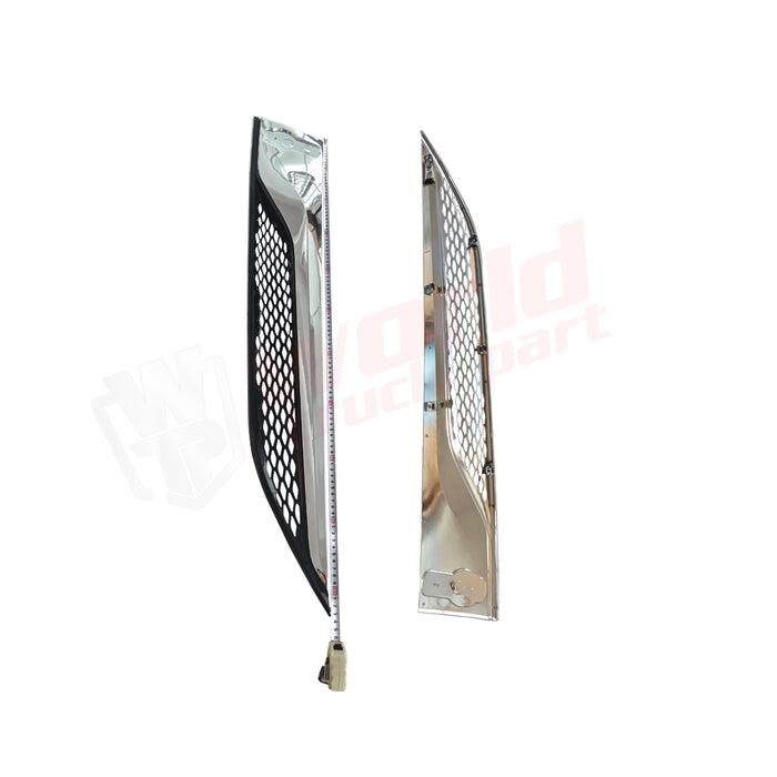 LH Side Hood Grille Chrome KW T680 Next Gen