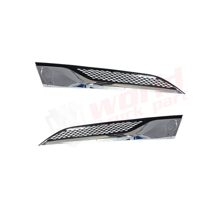 RH Side Hood Grille Chrome KW T680 Next Gen