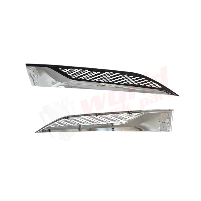 LH Side Hood Grille Chrome KW T680 Next Gen