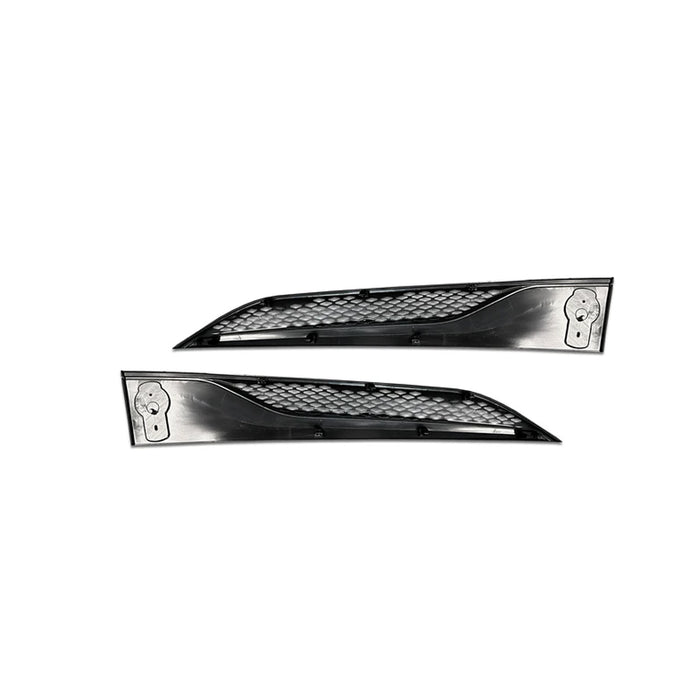 LH Side Hood Grille Black KW T680 Next Gen