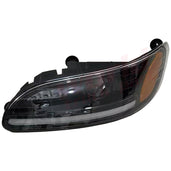 Lh Headlight,Led,Black,Peterbilt 387