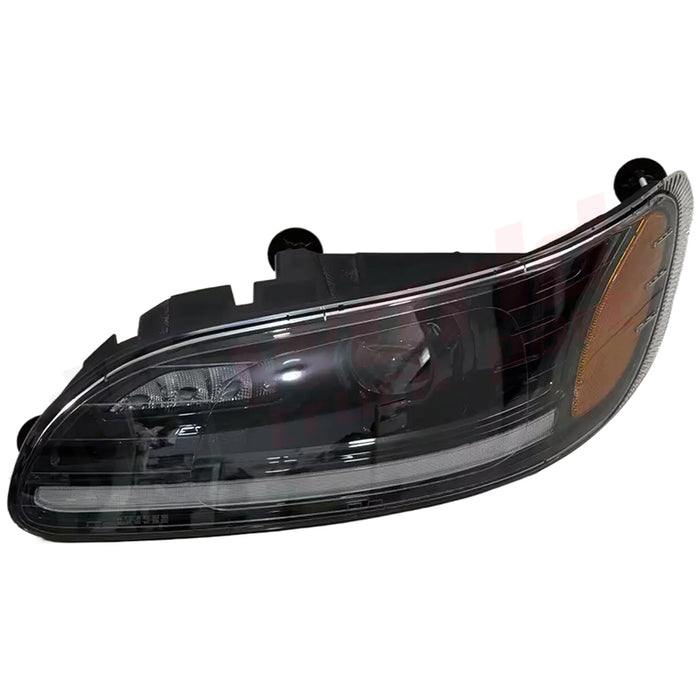 LH Headlight,Led,Black,Peterbilt 387