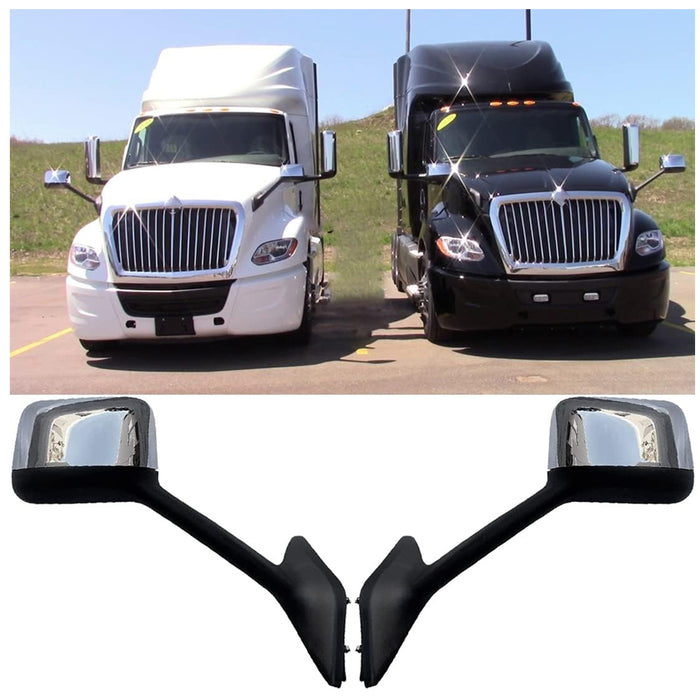 LH Door Mirror Black W/O Heating Electrical International LT 625 2022