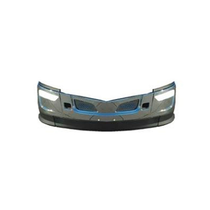 Bumper Complete Chrome With Fog Lamp Hole Peterbilt 579 2023+
