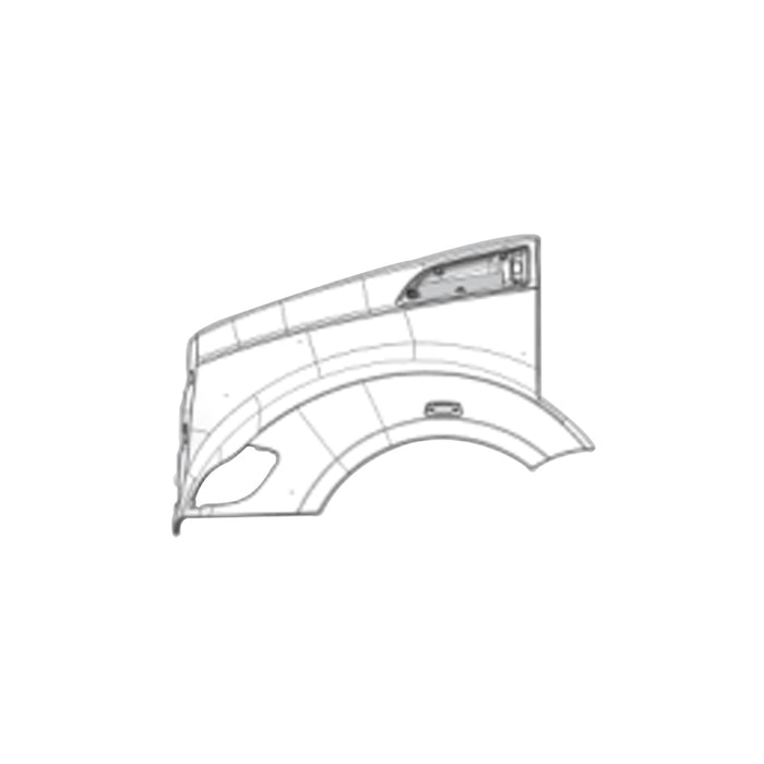Guardabarros del capó del lado izquierdo para Kenworth T680 2014-2021
