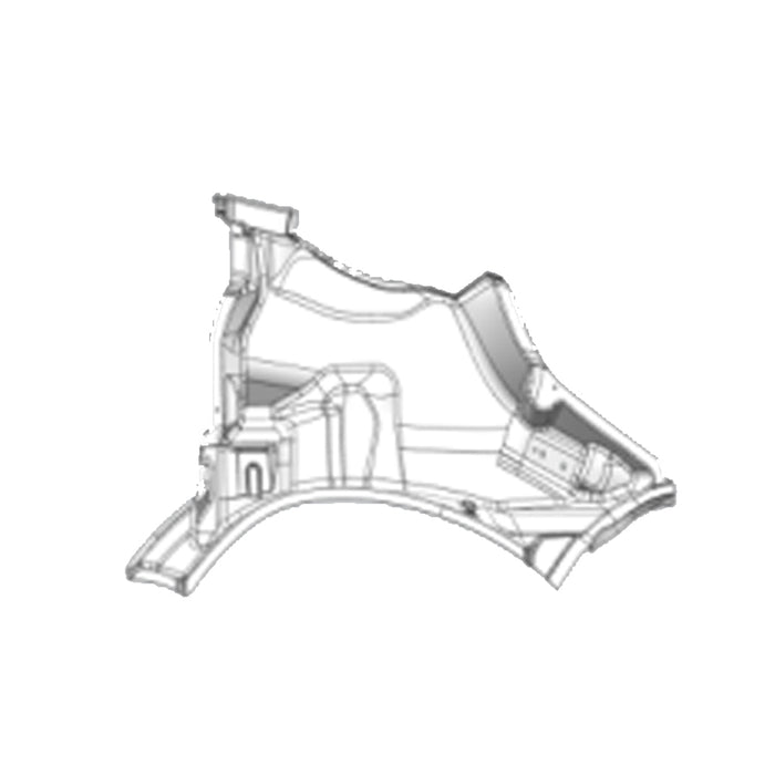 RH Rear Hood Reinforcement For KW T680 2014-2021