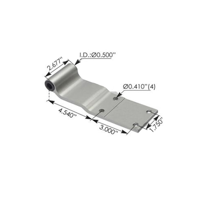 573.1010173 - Hinge Miner Wabash Aluminum