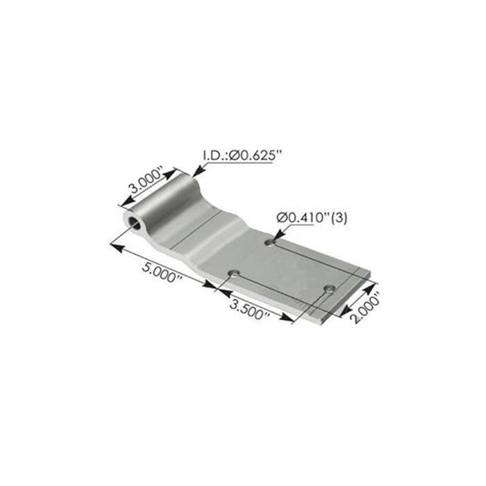 573.1010137 - Hinge Vanguard Aluminum
