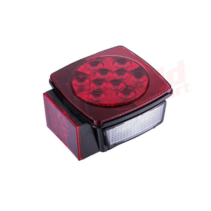 LED Trailer Tail Light,with Seven-function License Illumination Mounts on 2’’ Centers