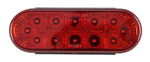 6”Seal LED Oval Stop/Turn/Tail Lights,Pl3 Connection