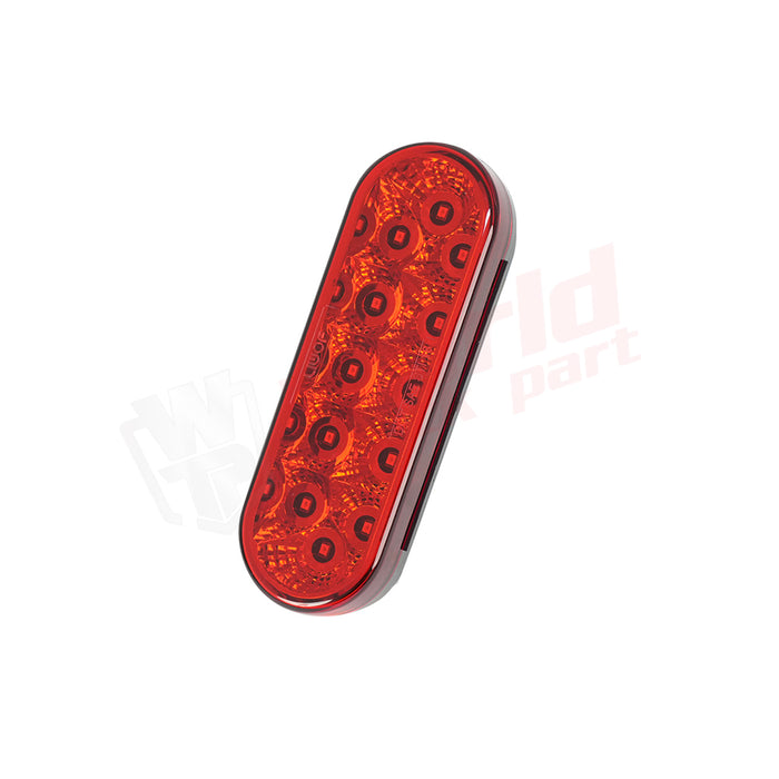 6”Seal LED Oval Stop/Turn/Tail Lights,Pl3 Connection
