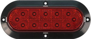 6"Oval LED Light  Plus Flange Mount,Pl3 Connection