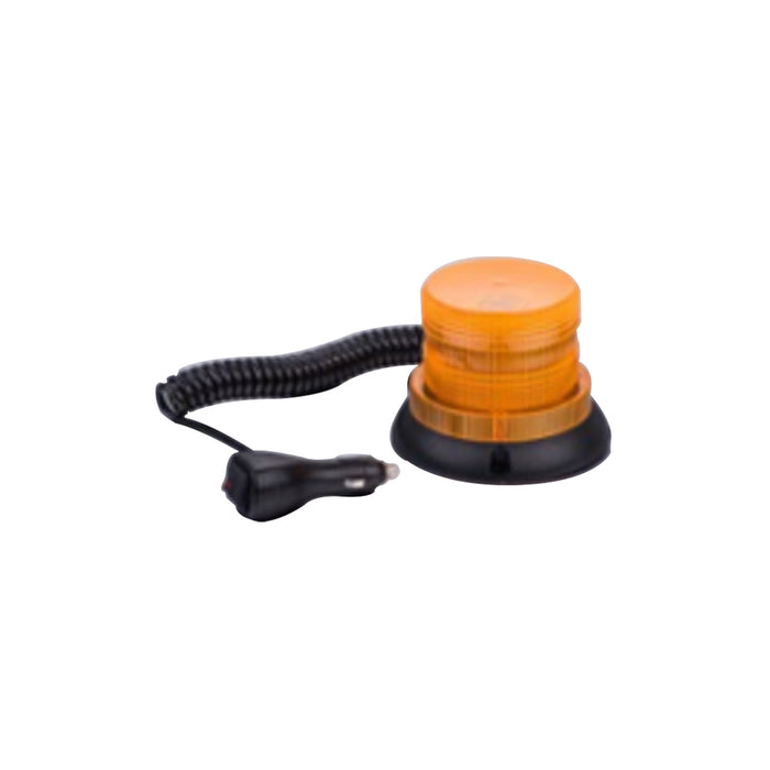 LED Light 4 Inch Magnetic Beacon,12V,Weather Proof，3-5  Flashing Patterns,Sae Approval,Cigarette Plug