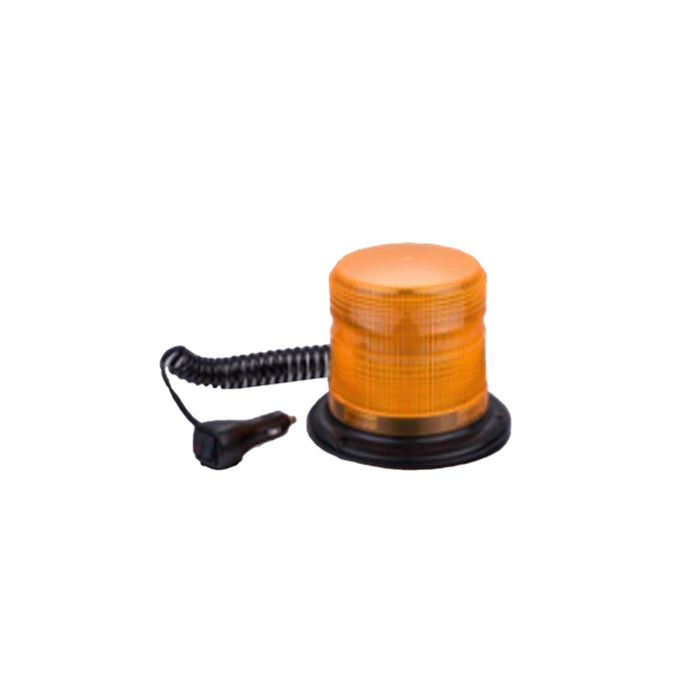 LED Light 6 Inch Magnetic Beacon,12V,Weather Proof ,3-5  Flashing Patterns,Cigarette Plug