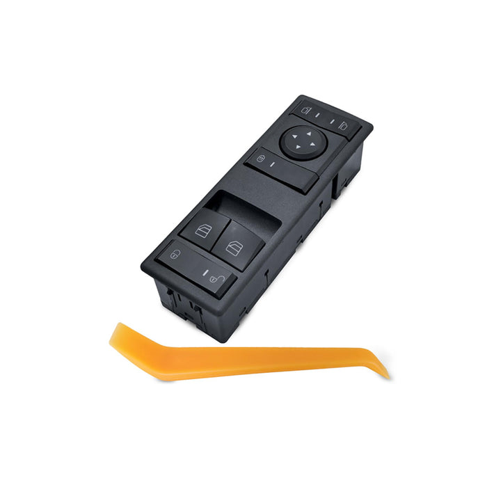 Window Switch,For Freightliner Cascadia 2018+,Yellow Light,4 Pins