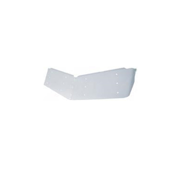 14"Stainless Ultra Cab Drop Sunvisor, 1997-2001 Peterbilt 379,430 Stainless Steel,10"Standard Cab
