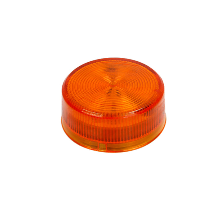 Amber Side Marker 2 Inch, 12V,SAE DOT,Amber Lens, 2Pins
Terminal,Without Grommet