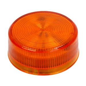 Amber Side Marker 2 Inch, 12V,SAE DOT,Amber Lens, 2Pins
Terminal,Without Grommet