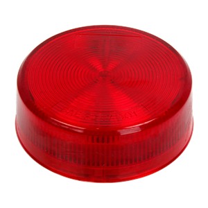 Red Side Marker 2.5 Inch, 12V,SAE DOT,Red Lens, 2Pins
Terminal,Without Grommet