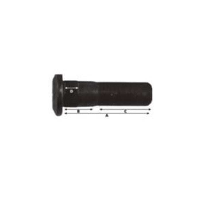 Wheel Stud M22*1.5, 5.375" Long,Replace E10221